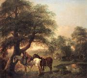 Thomas, Landscap with Peasant and Horses